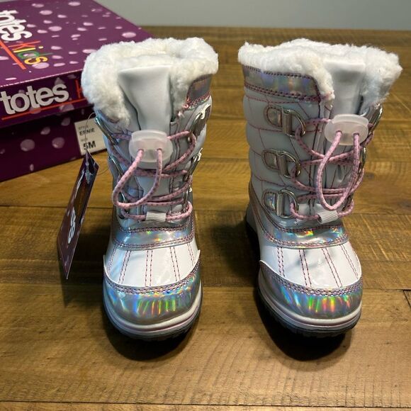 Toddler Girls Insulated Winter Boots - Picture 3 of 11